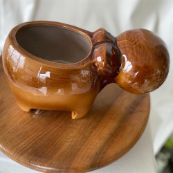 Cache-pot hippopotame "Kiko"