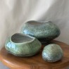 Lot de 3 cailloux "Rock'n roule"